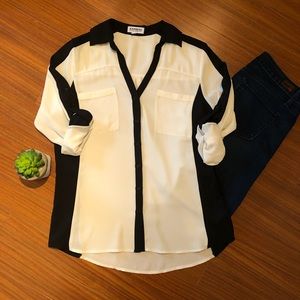 Express Original Fit Portofino Shirt - Size Med